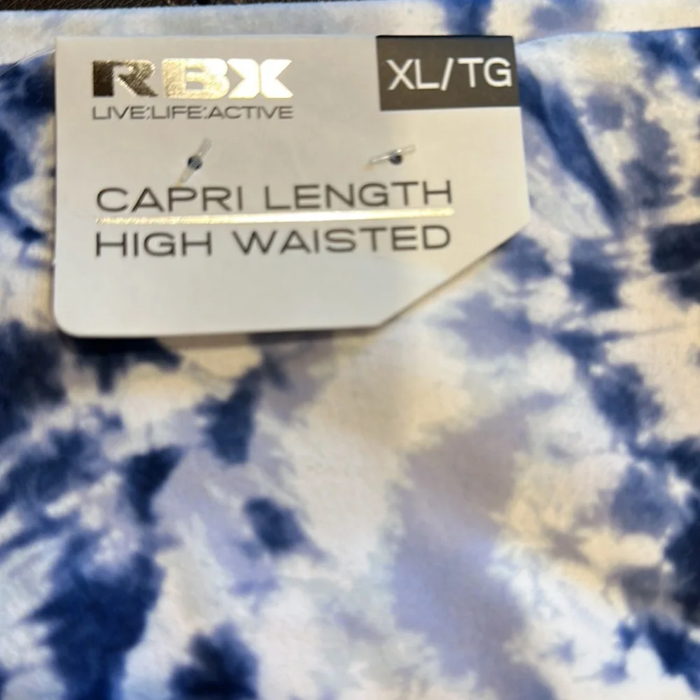 ⭐️NWT⭐️RBX Super Soft Tie Dye Workout/Leggings **Includes matching scrunchee** - Picture 5 of 6